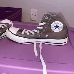 Grey High Top Converse